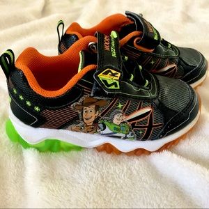 Toy Story light up shoes. Toddler Size 9